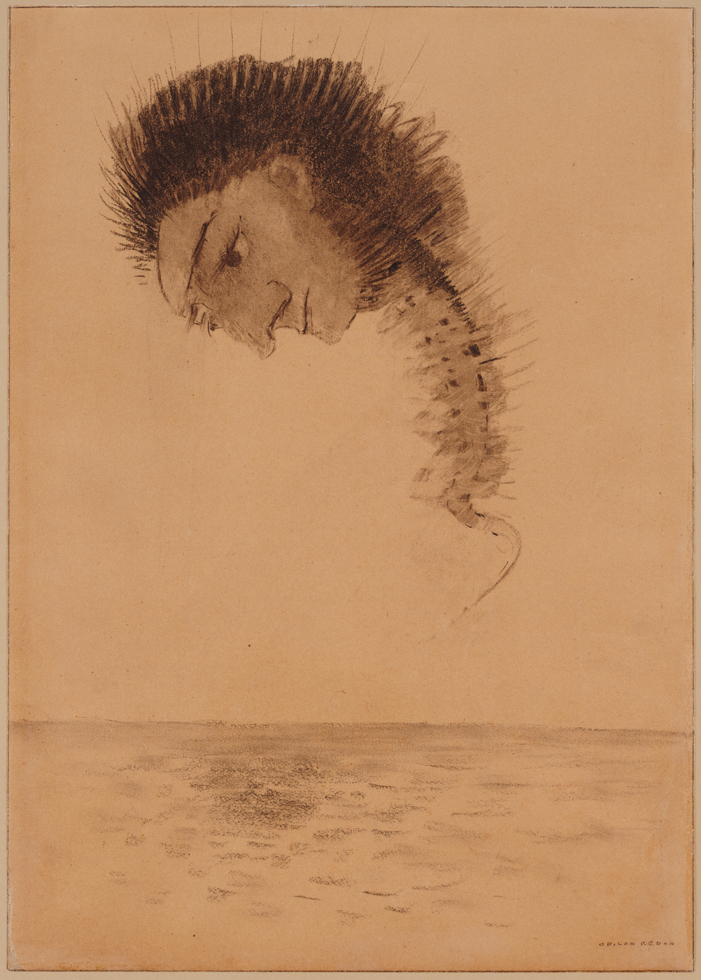 Odilon Redon. The Chimera
