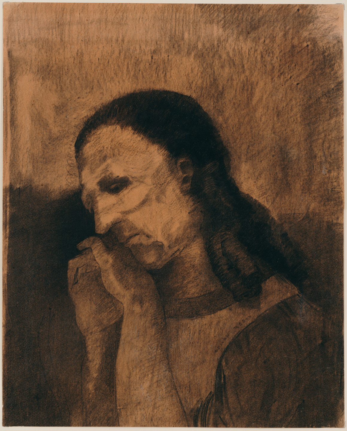 Odilon Redon. The Celt. c. 1878