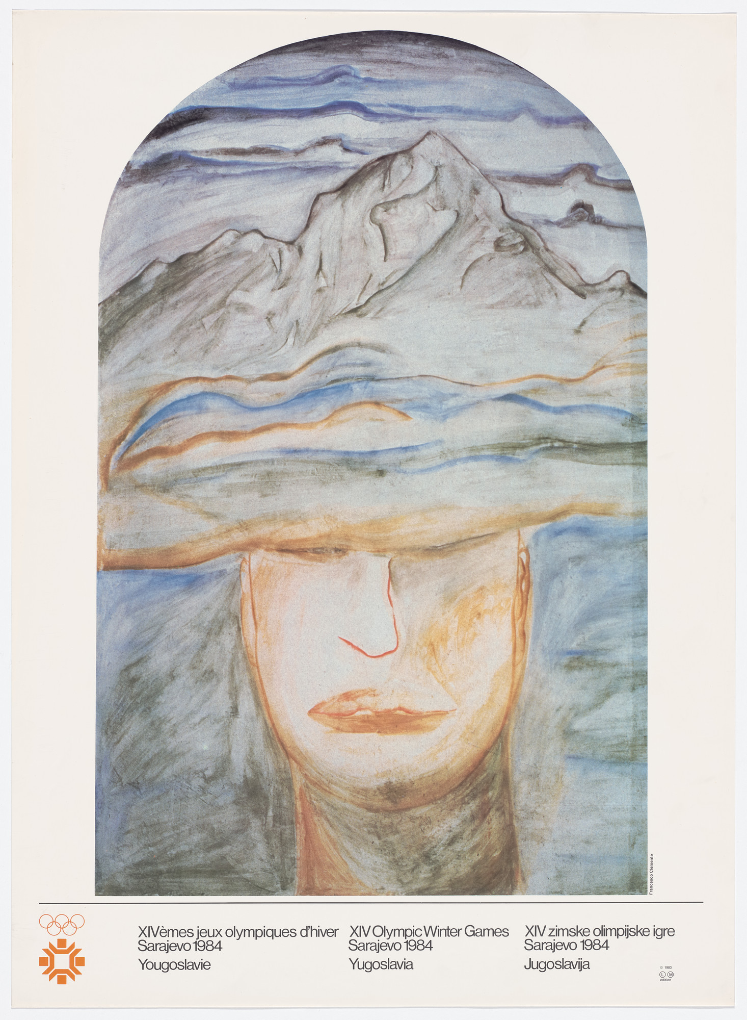 Francesco Clemente. Sarajevo 1984 Winter Olympics