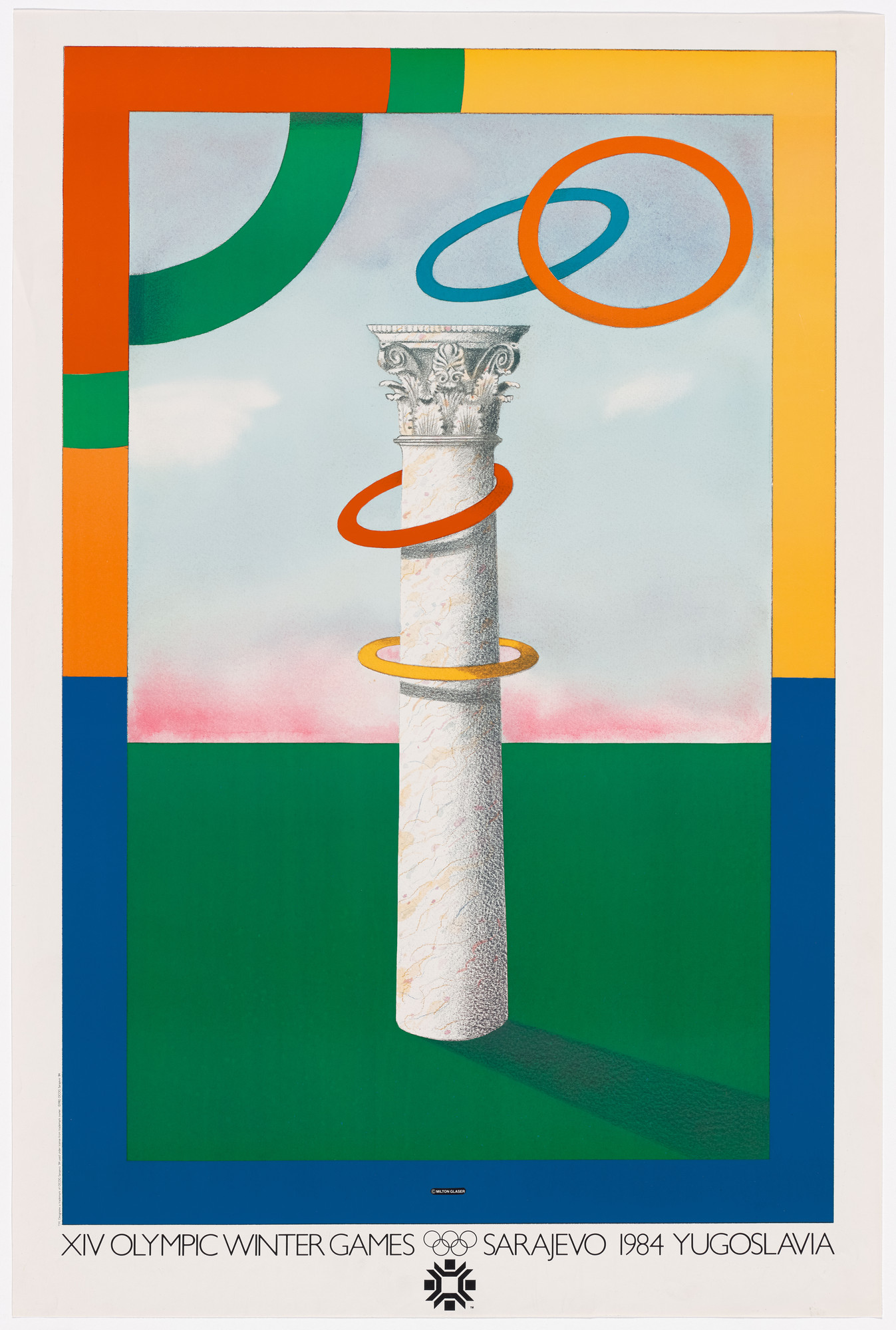 Milton Glaser. Sarajevo 1984 Winter Olympics