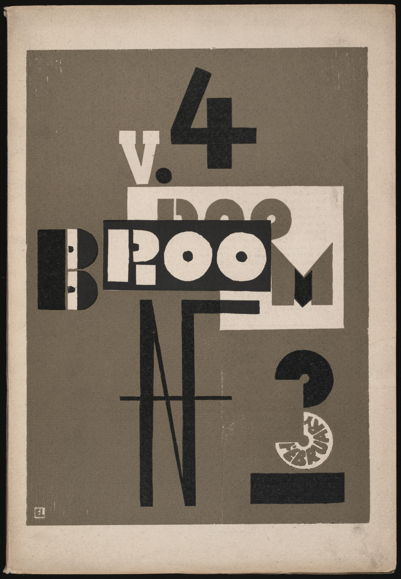 El Lissitzky. Broom, vol. 4, no. 3