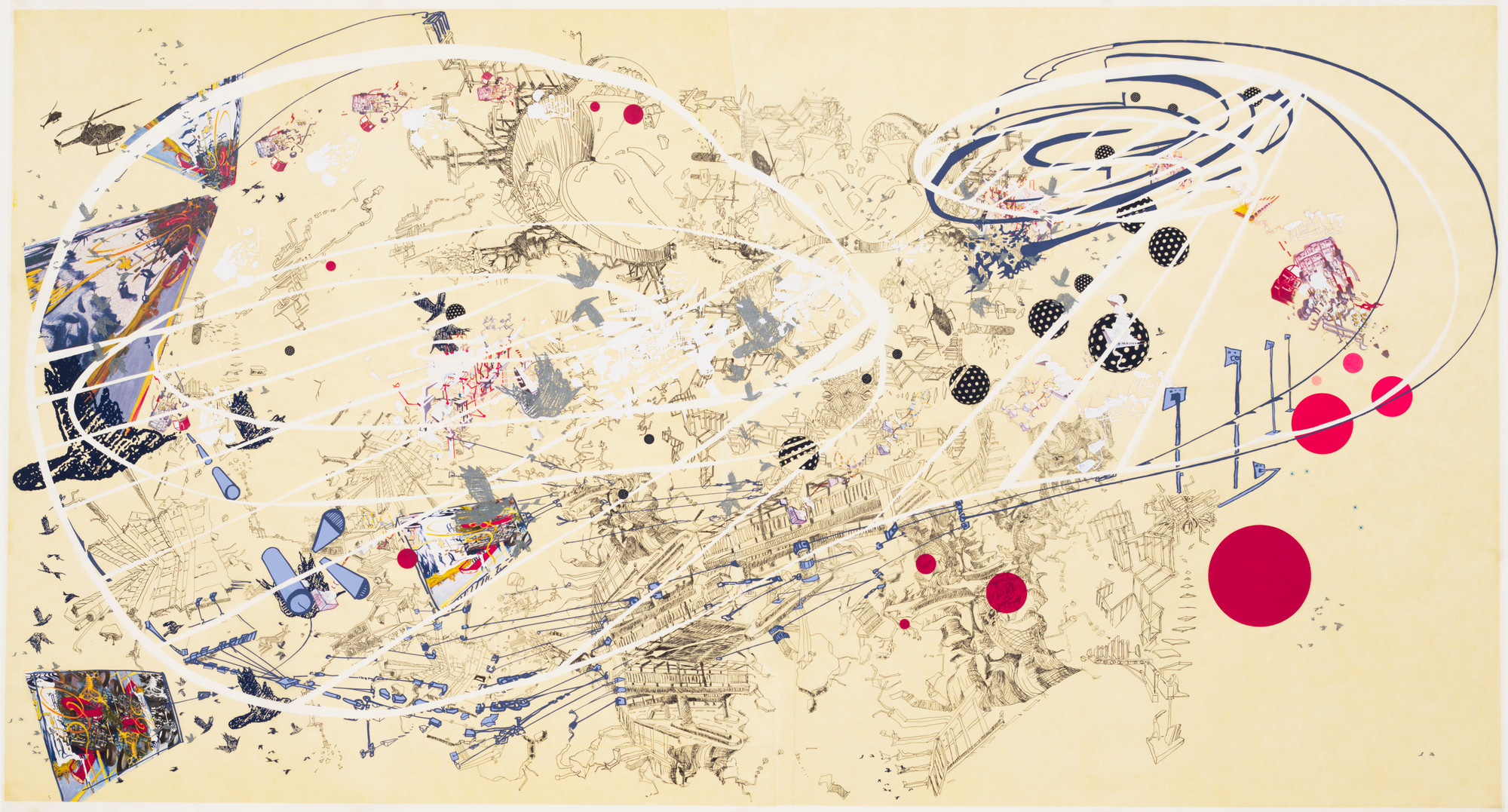 Sarah Sze. Untitled. 2001-03