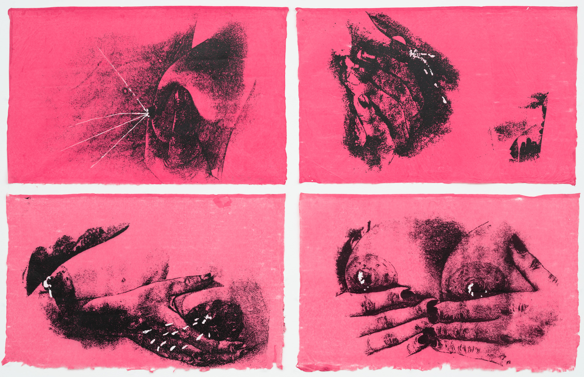 Kiki Smith. Untitled (Pink Bosoms). 1990–92, dated 1990