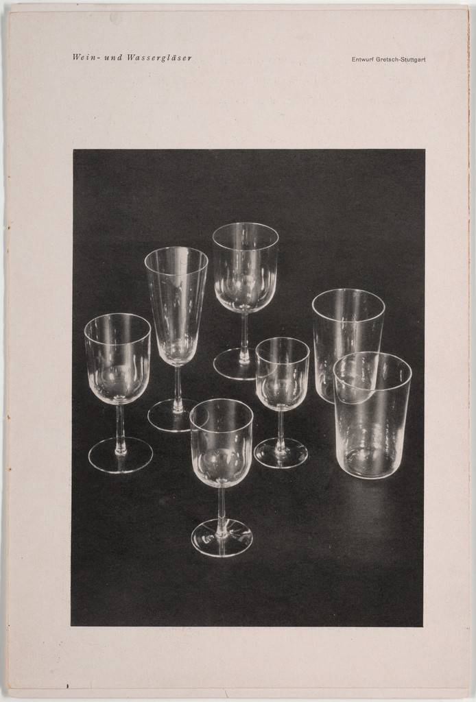 Wein-und Wasserglässer