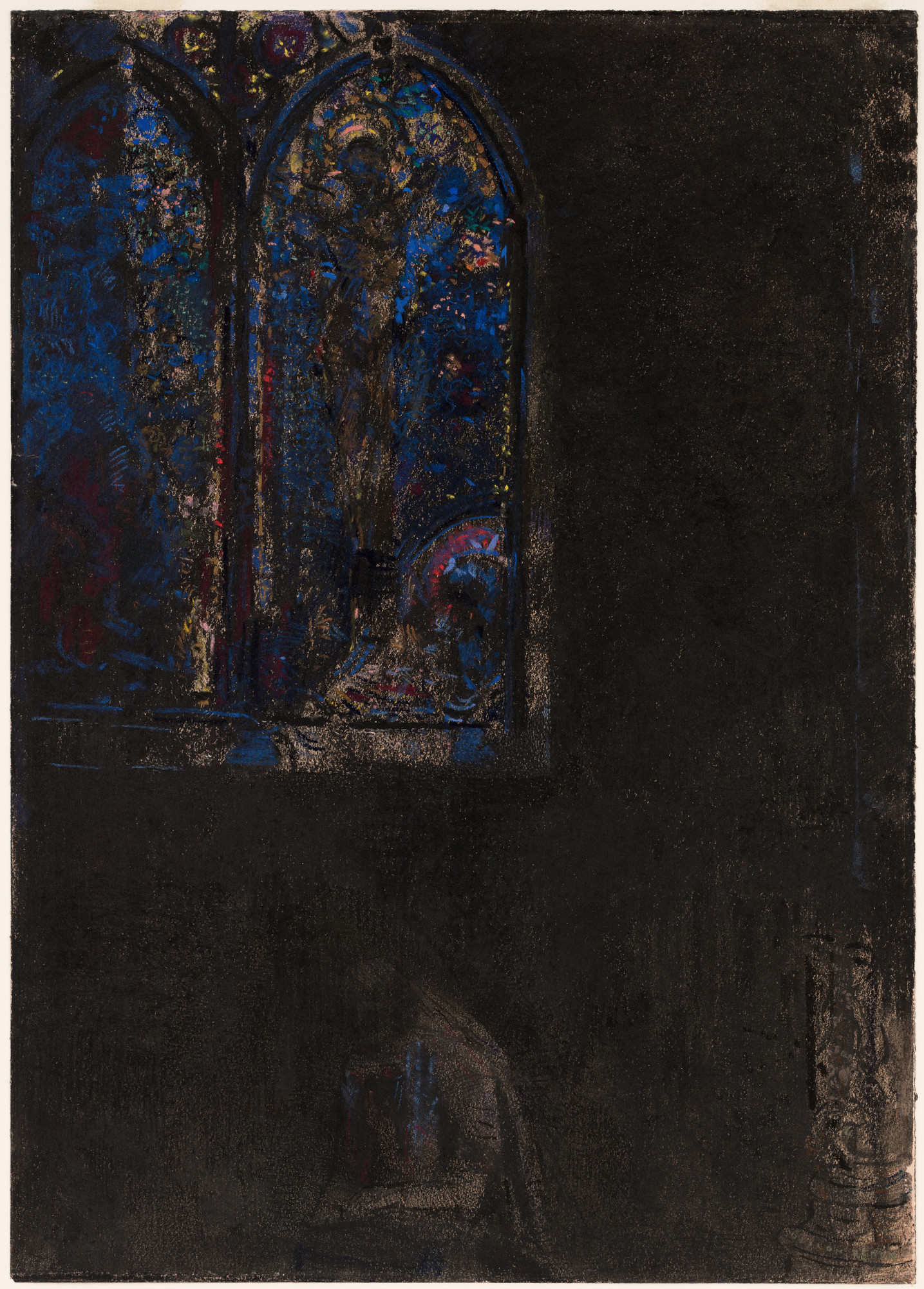 Odilon Redon. The Window