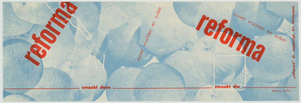 Reforma zuiver vruchten en suiker, smaakt deze, smaakt die