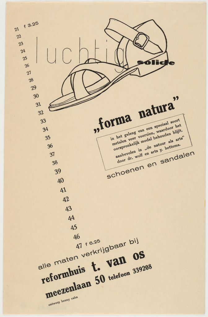 Luchtig solide, "Forma Natura" schoenen en sandalen