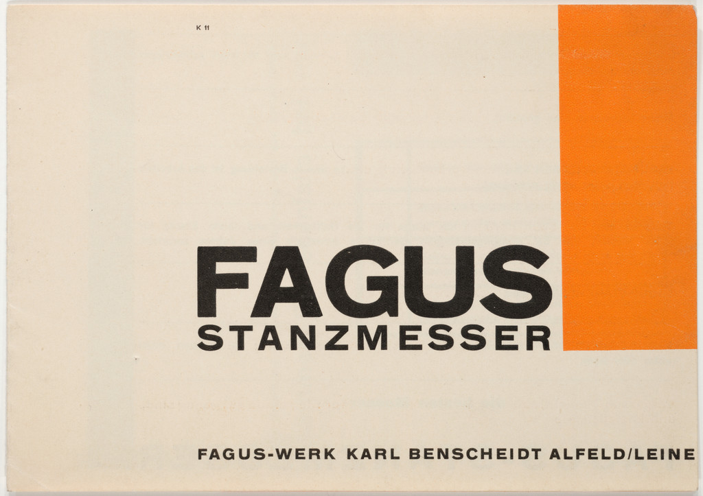 Fagus Stanzmesser