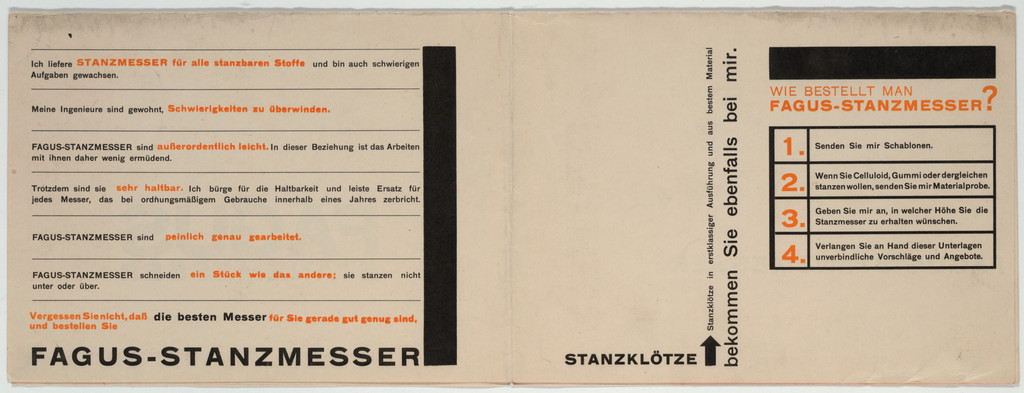 Fagus Stanzmesser