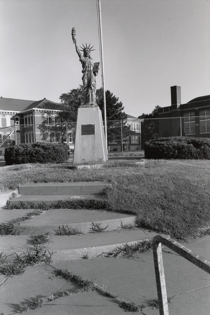 A Boy Scout Statue of Liberty. Wichita, Kansas