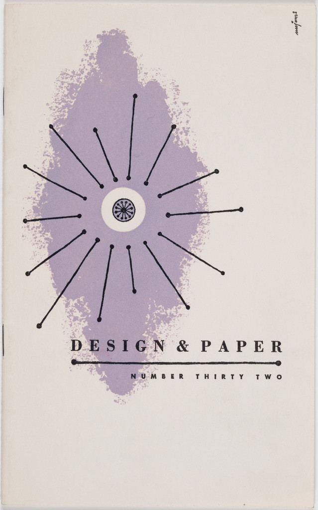 Design and Paper, number thirty-two