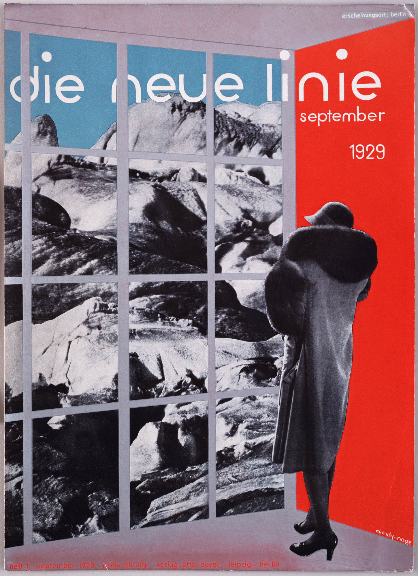 László Moholy-Nagy. Die neue Linie, September 1929