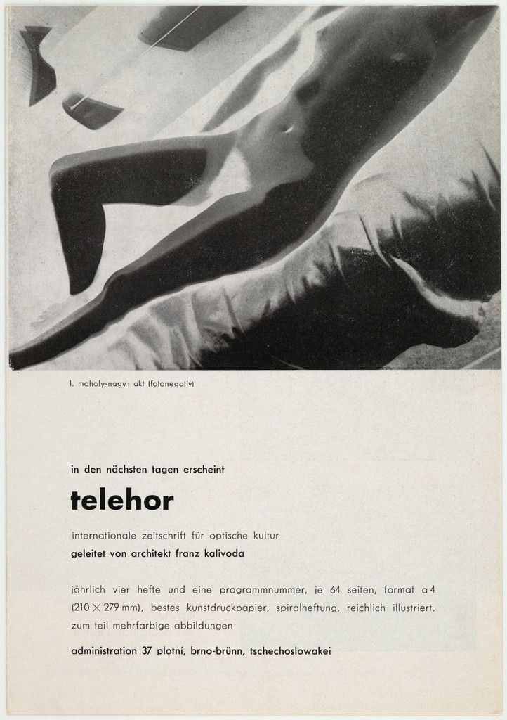 telehor, Internationale Zeitschrift für optische Kultur