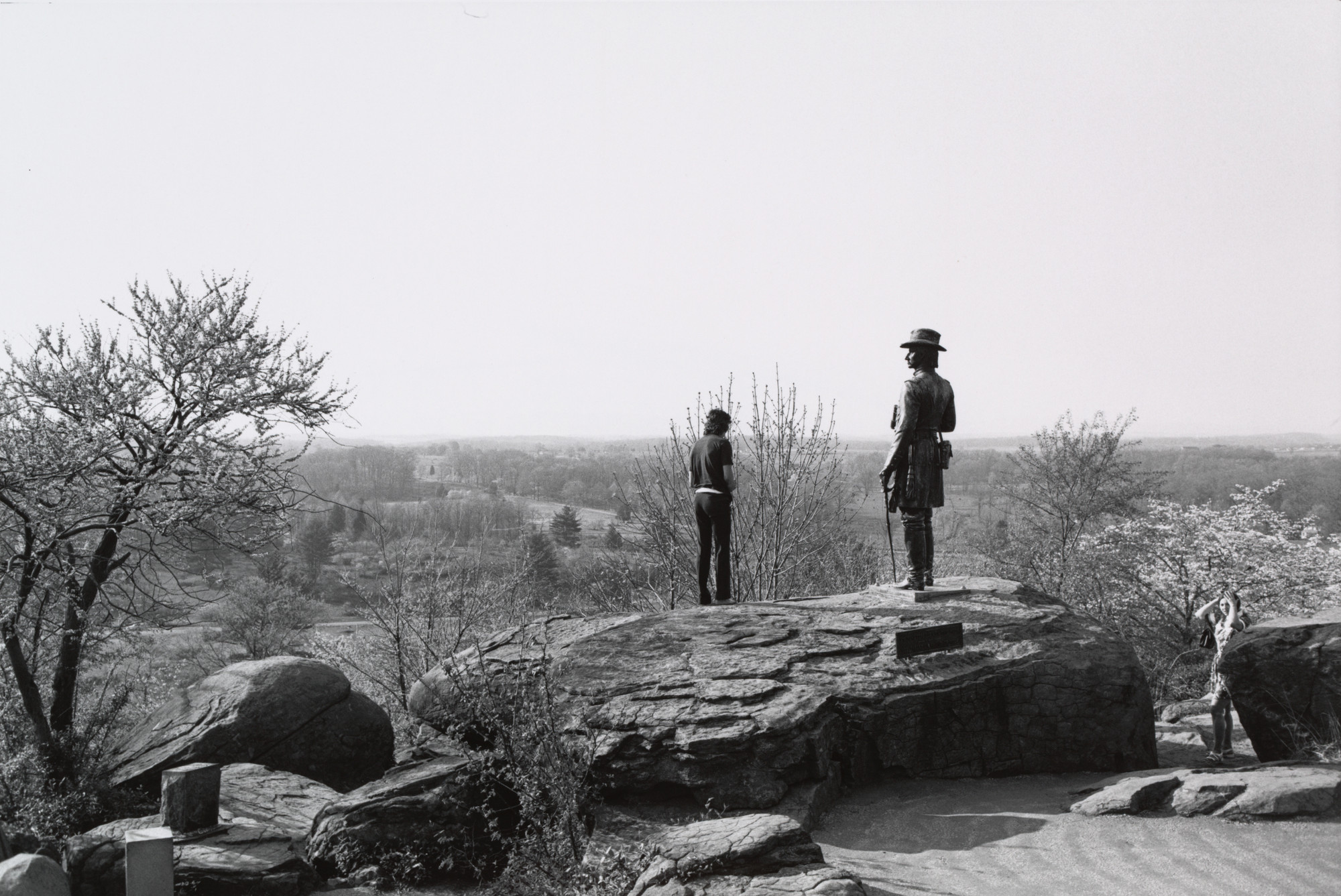 Lee Friedlander. General Gouverneur K. Warren. Gettysburg National Military Park, Pennsylvania