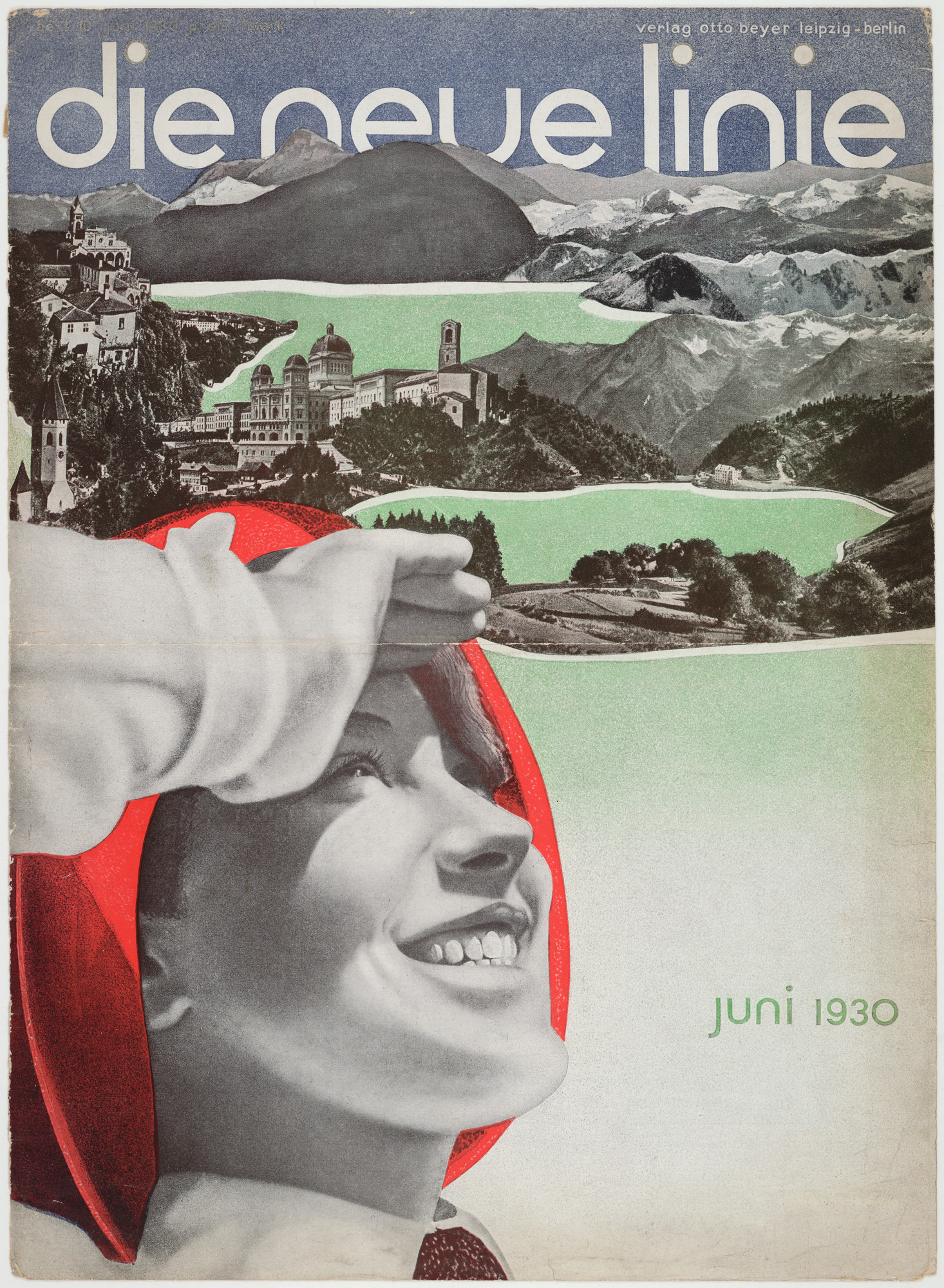 László Moholy-Nagy. Die neue Linie, Juni 1930