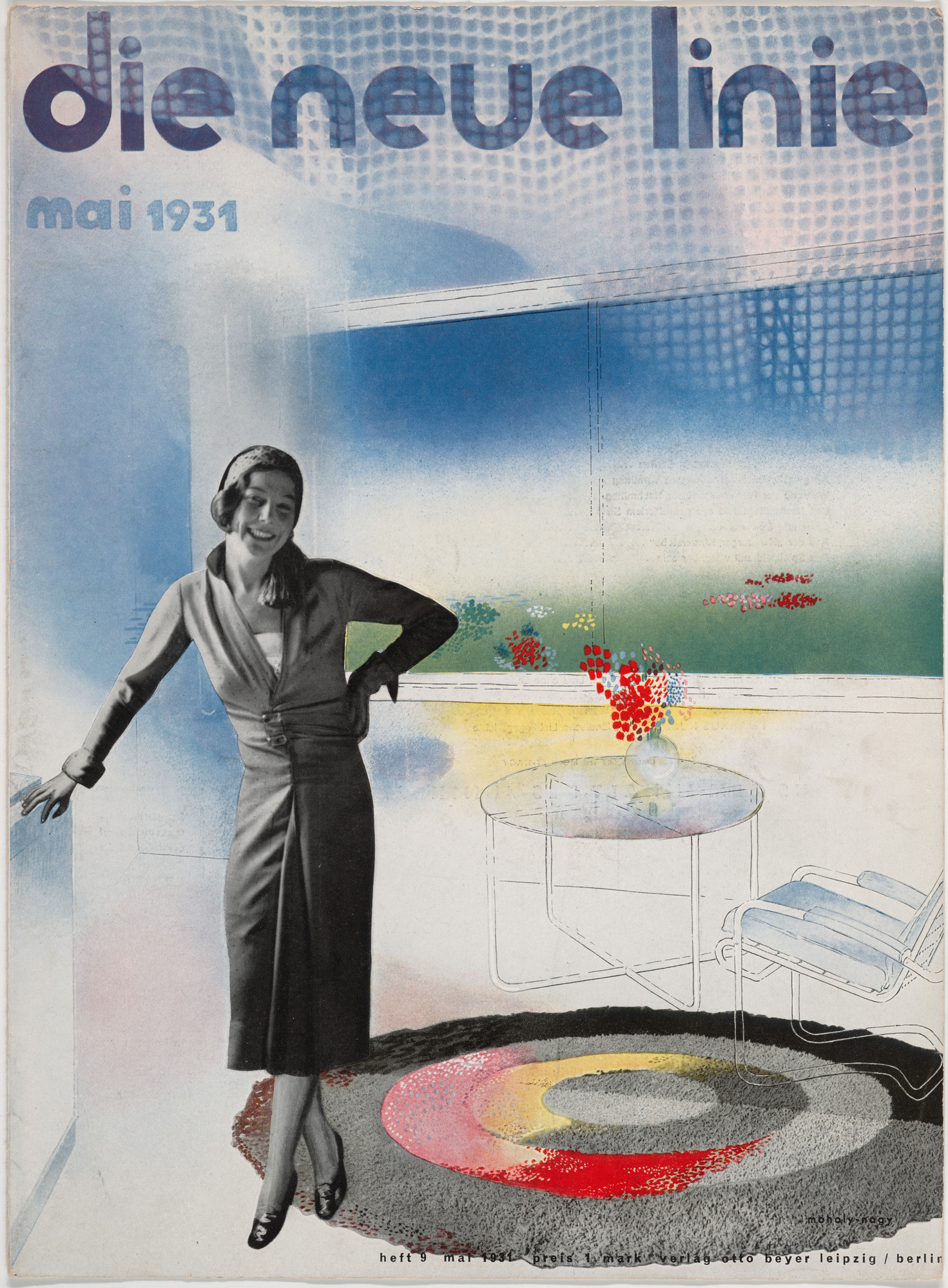 László Moholy-Nagy. Die neue Linie, Mai 1931