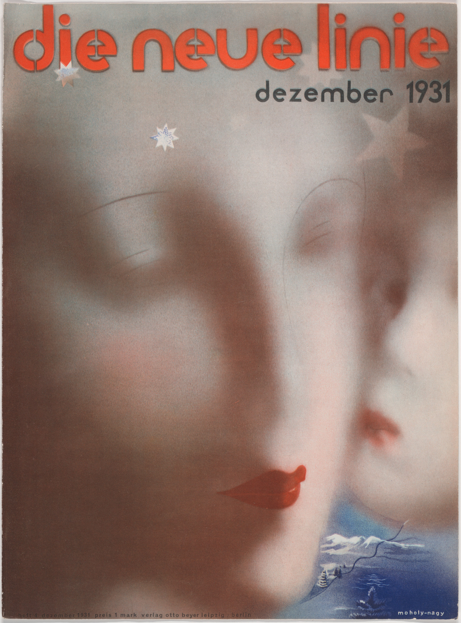 László Moholy-Nagy. Die neue Linie, Dezember 1931
