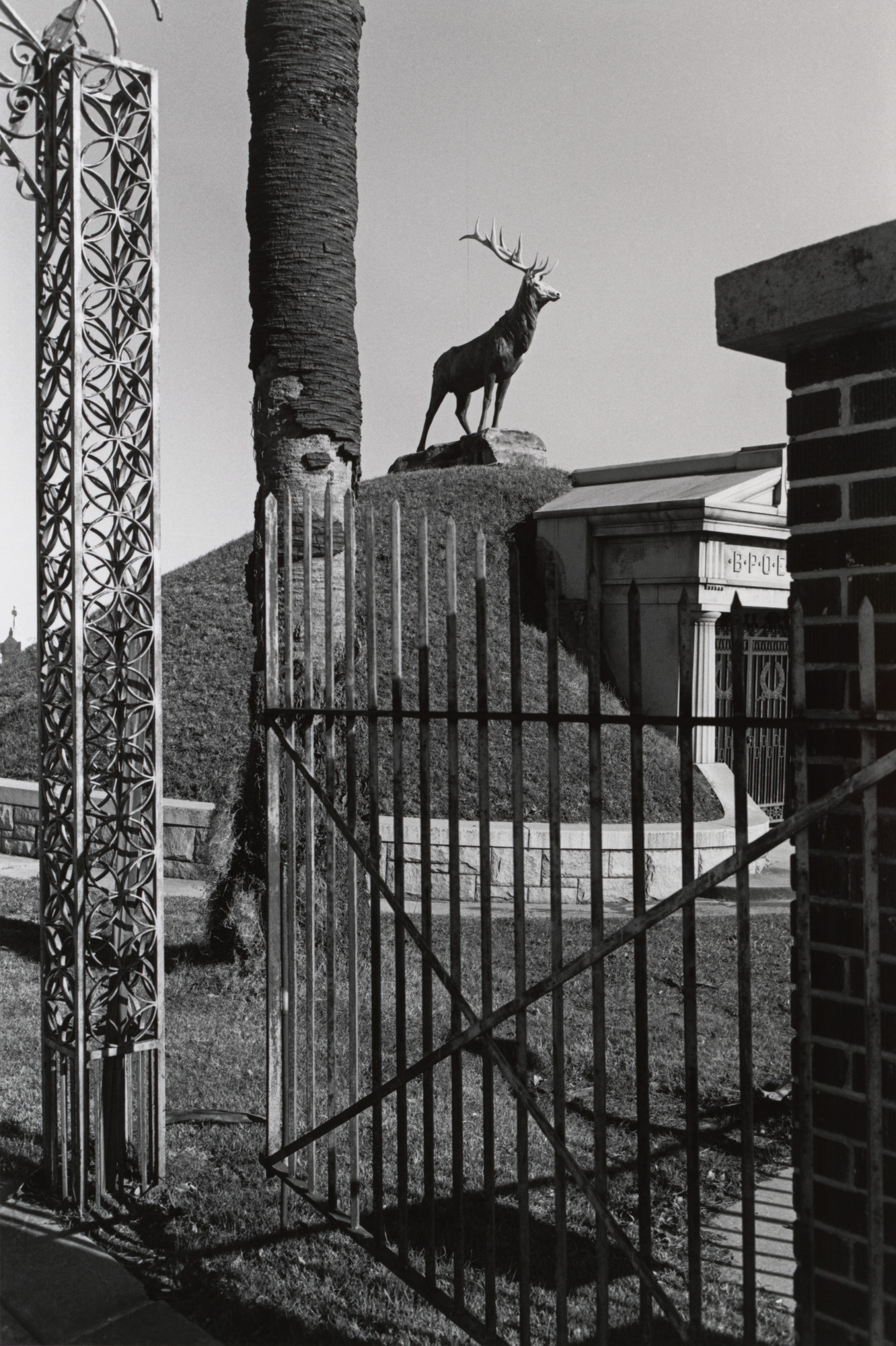 Lee Friedlander. Order of Elks Cemetery, Greenwood Cemetery. New