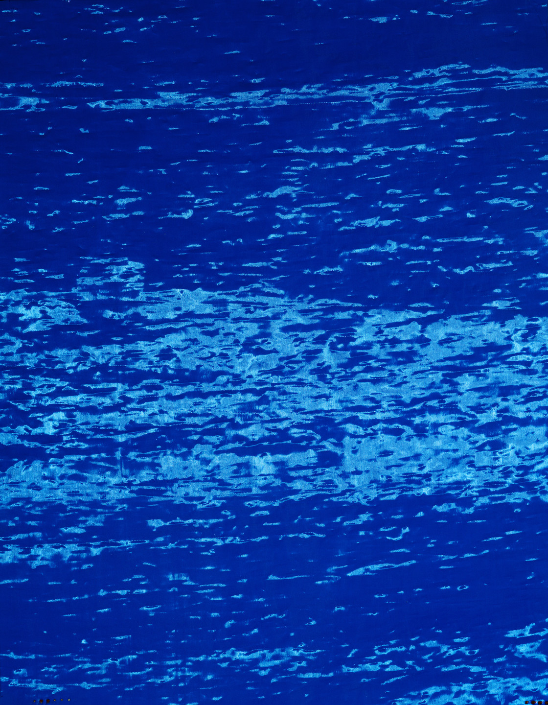 Koichi Yoshimura, Reiko Sudo. Blue Mirror Cloth with Wrinkles. 1995