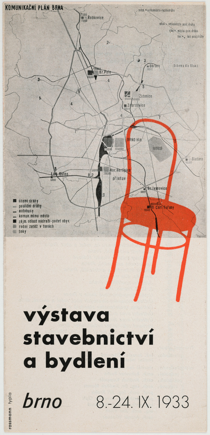 Zdeněk Rossmann. Vystava stavebnictvi a bydleni (The Exhibition of Building and Housing). 1933