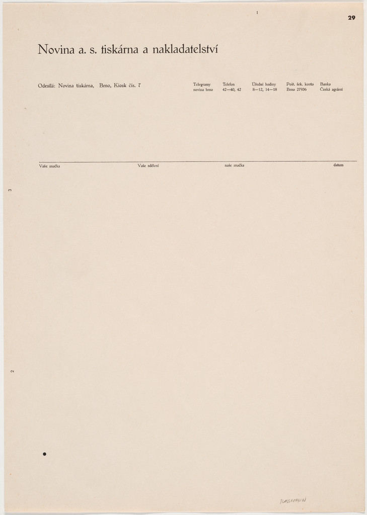 Novina a. s. tiskarna a nakladetelstvi