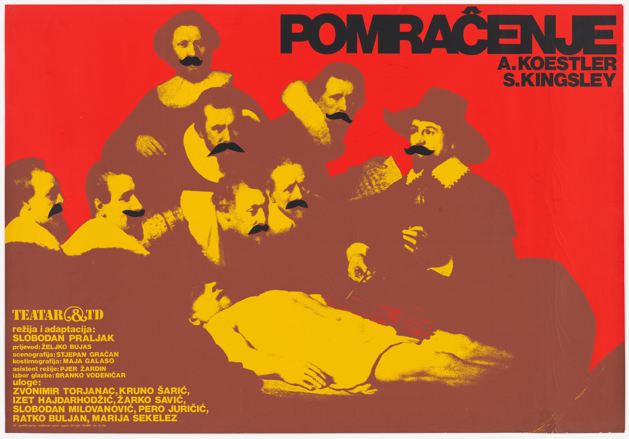 Mirko Ilić. Pomračenje (Darkness at Noon)