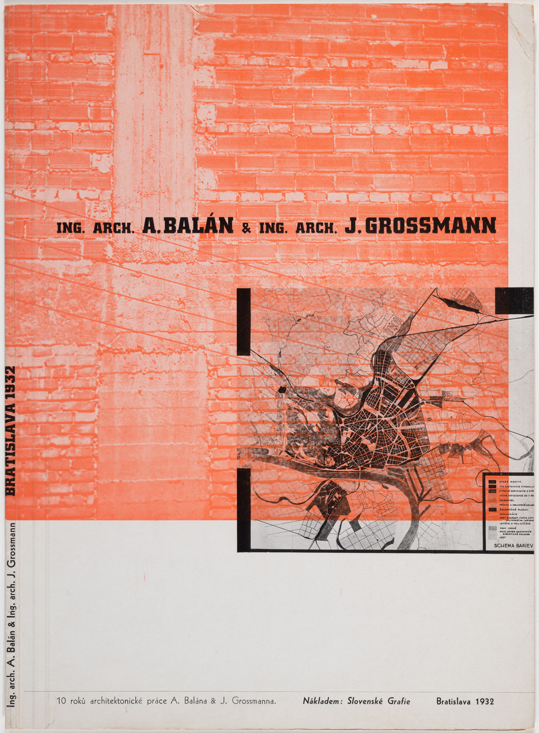 Zdeněk Rossmann. 10 roku architektonicke prace A. Balana a J. Grossmanna. 1932