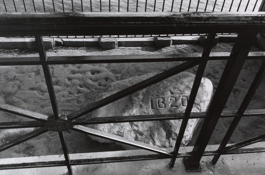 Plymouth Rock. Plymouth, Massachusetts