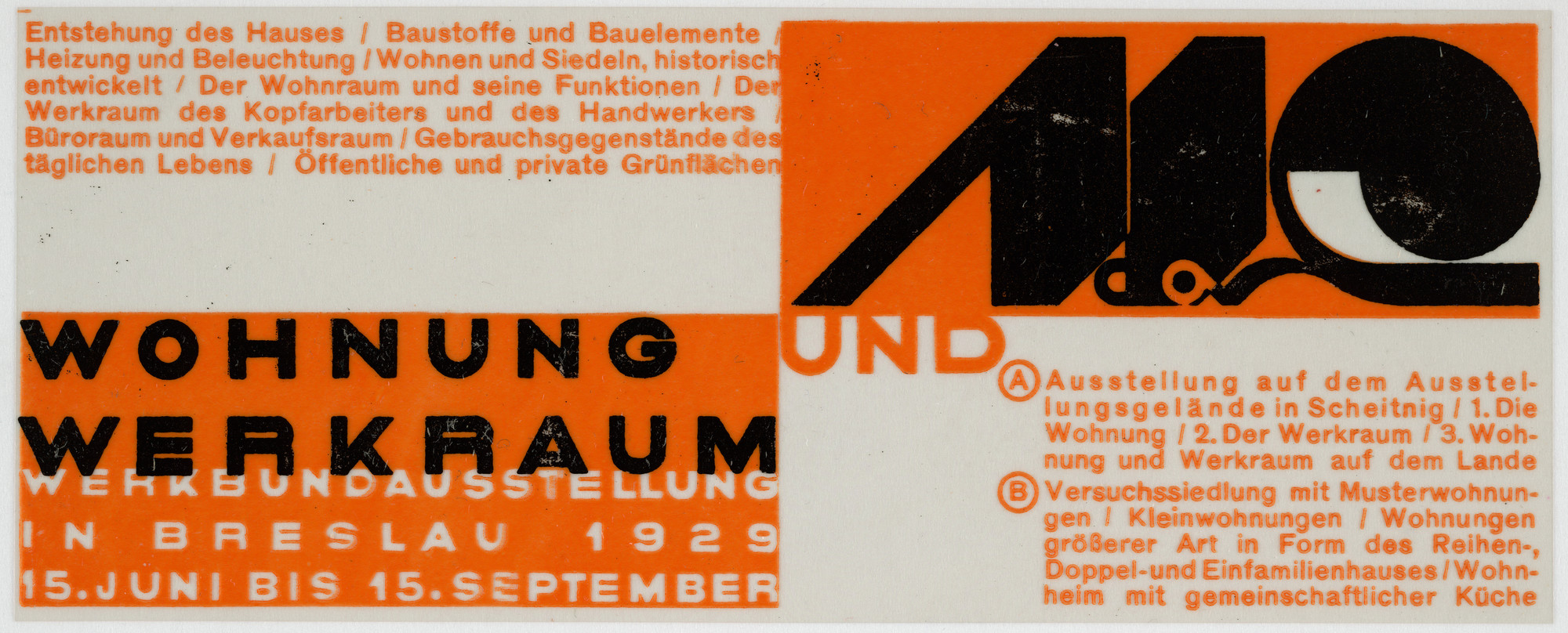 Johannes Molzahn. Wohnung und Werkraum
