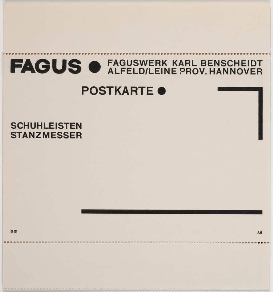 Fagus Postkarte
