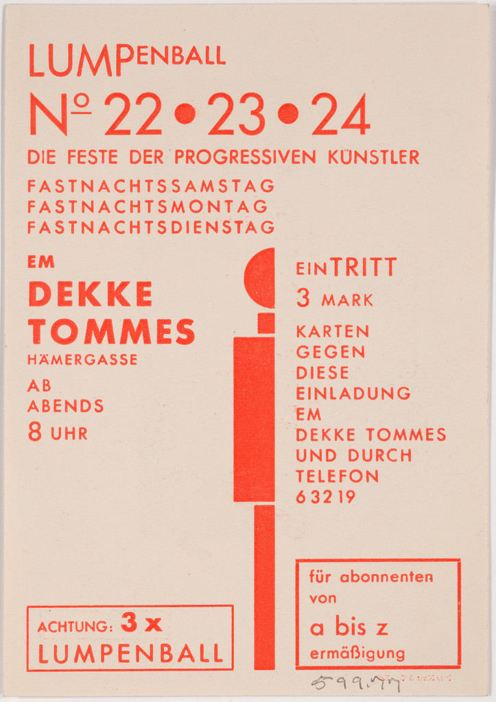 Da ist er wieder Hurra der Lumpenball No 1 im Dekke Tommes am Samstag, den 19. Januar