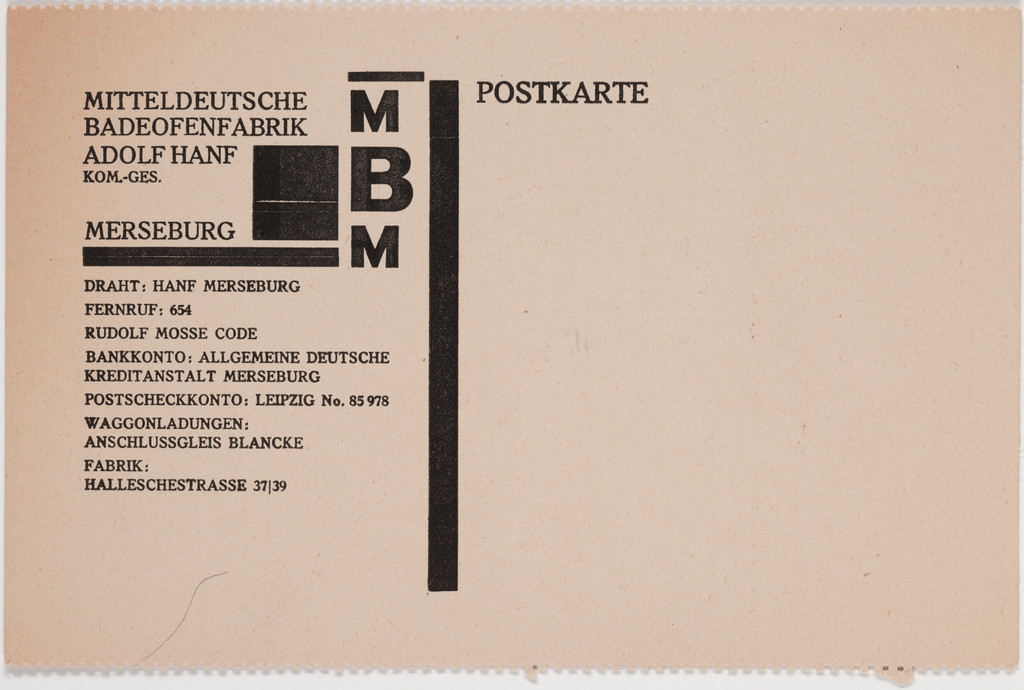 Mitteldeutsche Badeofenfabrik, Adolf Hanf