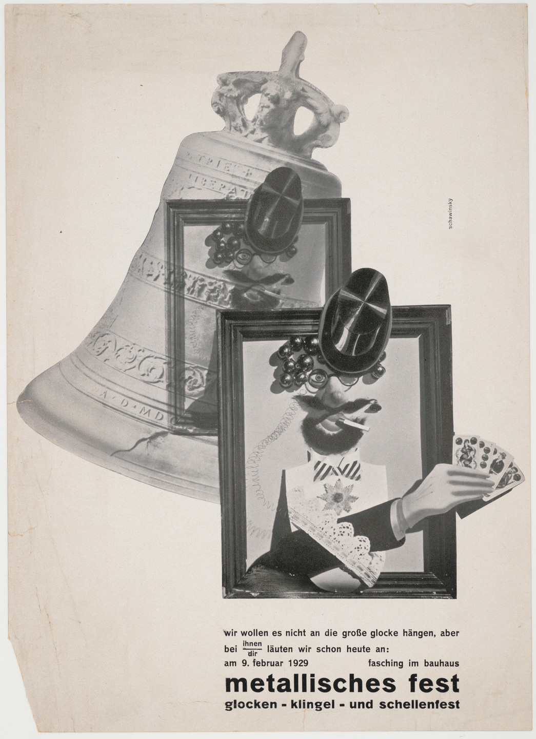 Xanti Schawinsky. Metallisches Fest, Glocken-Klingel-und Schellenfest. 1929