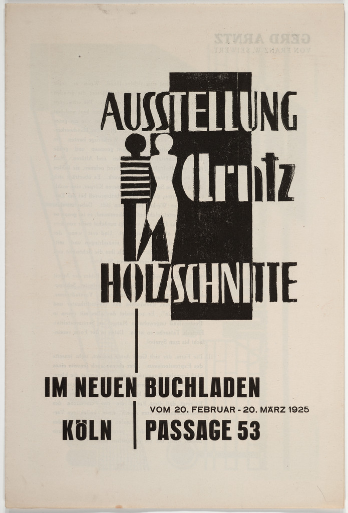 Ausstellung Arntz Holzchnitte