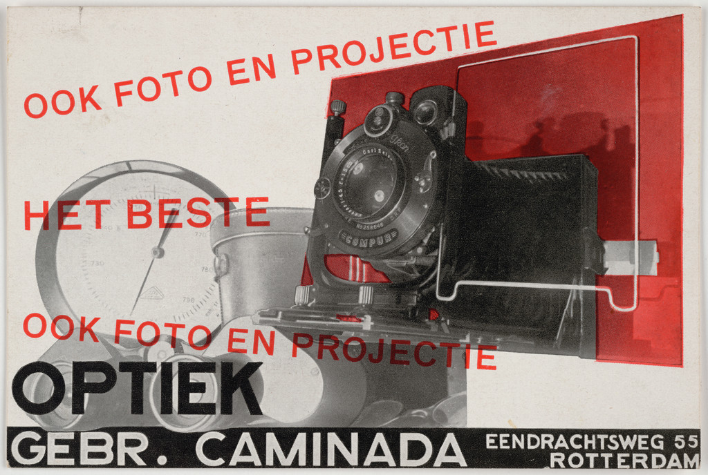 Ook foto en projectie, het beste optiek, Gebr. Caminada