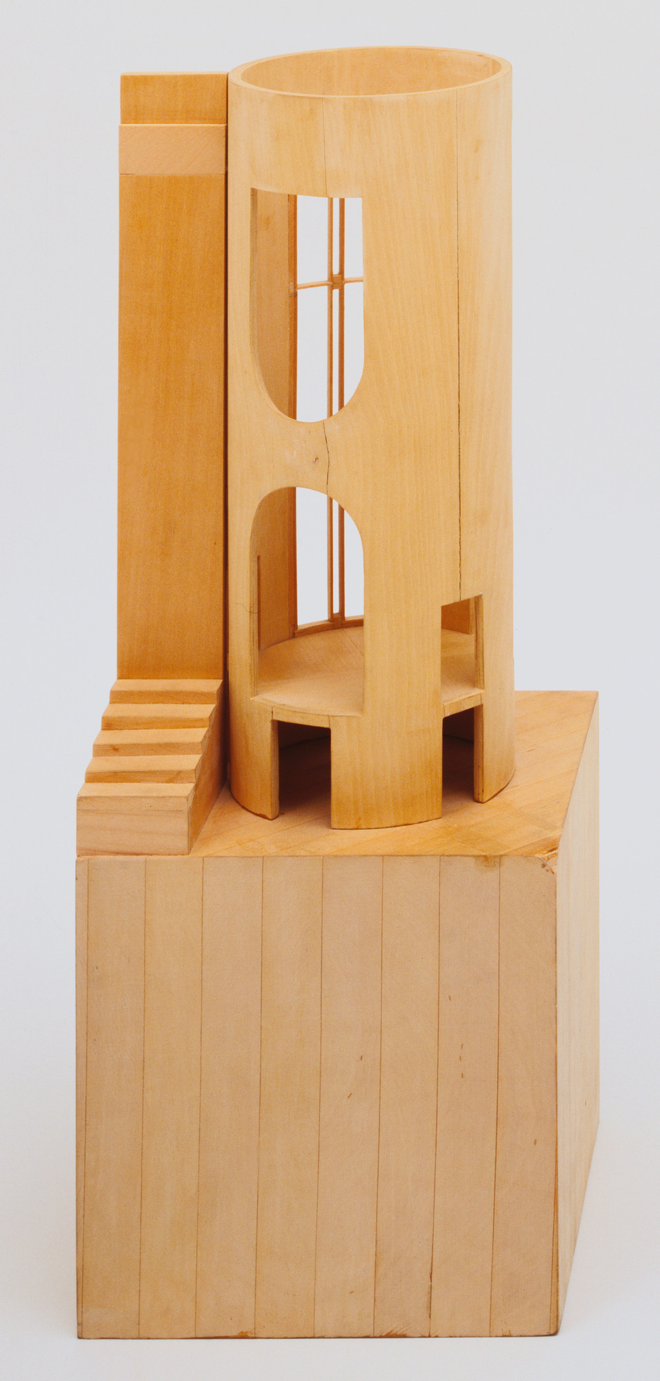 Louis I. Kahn. Mikveh Israel Synagogue, project, Philadelphia, Pennsylvania (Detail of light well)