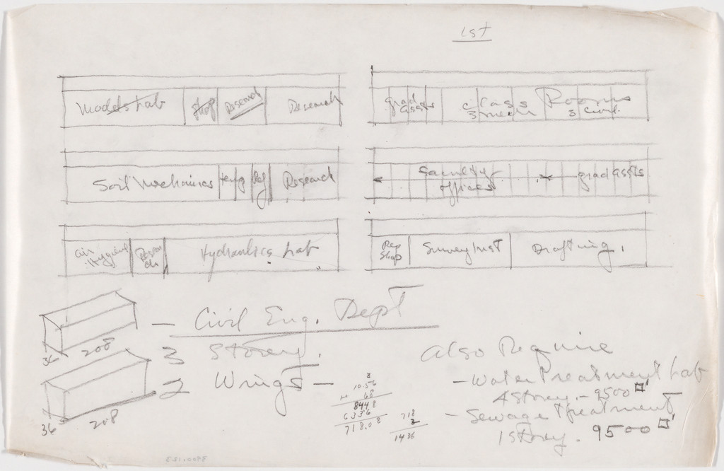 IIT Master Plan, Chicago, Illinois, Civil Engineering Department