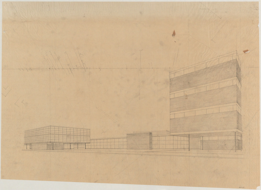 IIT Master Plan, Chicago, Illinois, Exterior perspective