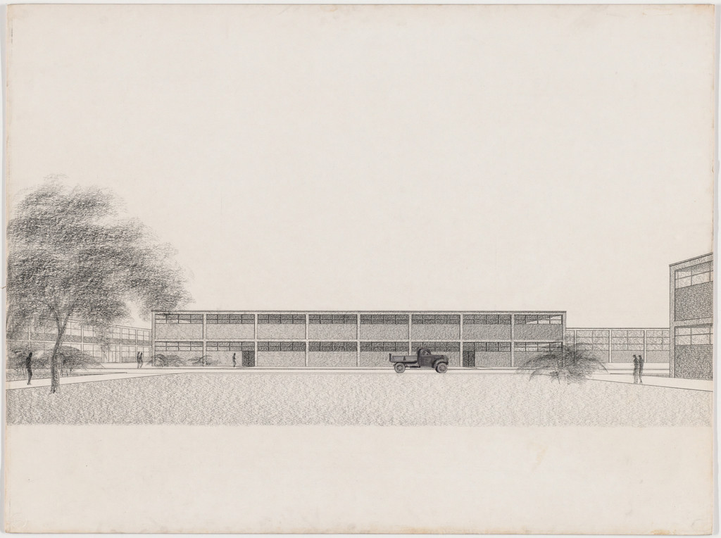 IIT Master Plan, Chicago, Illinois, Exterior perspective