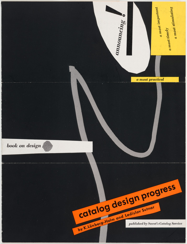Catalog Design Progress by K. Lönberg-Holm and Ladislav Sutnar