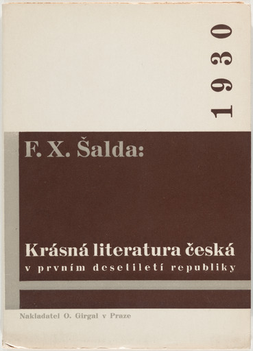 Krásná literatura česká v prvním desetiletí republiky