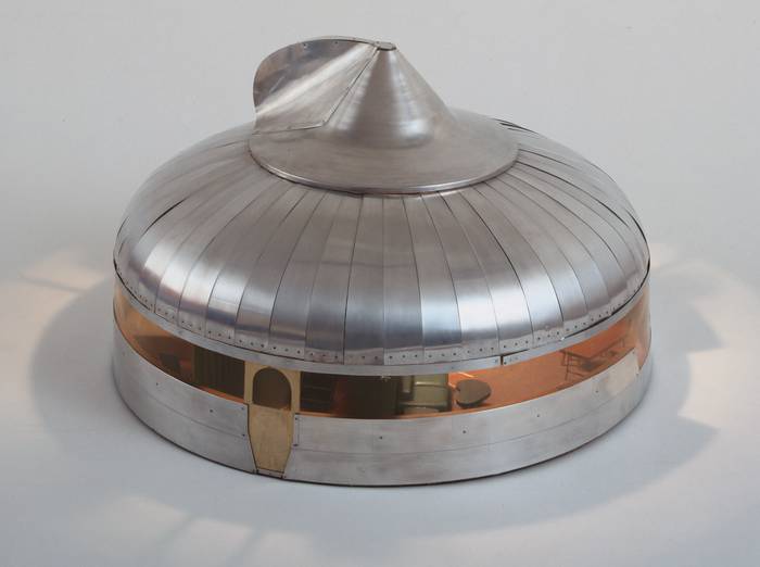 R. Buckminster Fuller. Dymaxion Dwelling Machine, Wichita, Kansas. 1944–1946