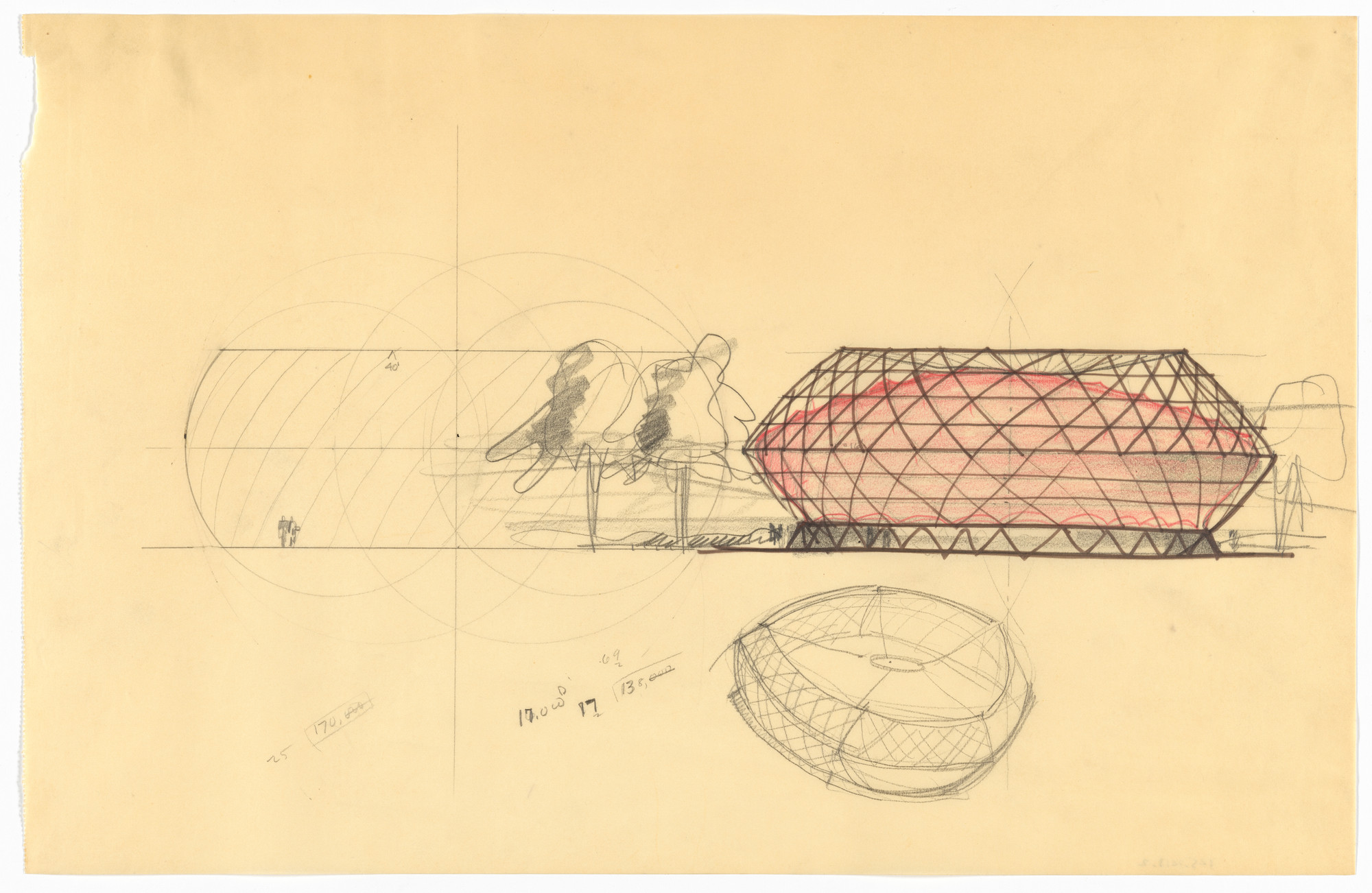 Paolo Soleri. Stadium. n.d.