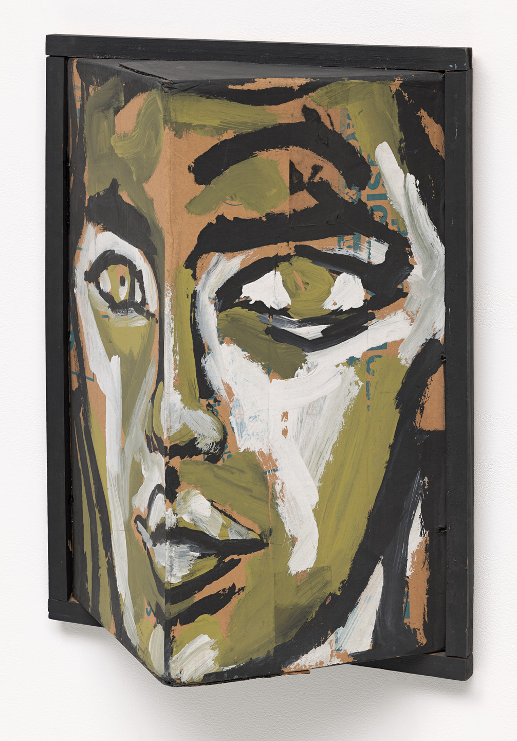 Luis Frangella. David Wojnarowicz, NYC (Triangle Head). 1984