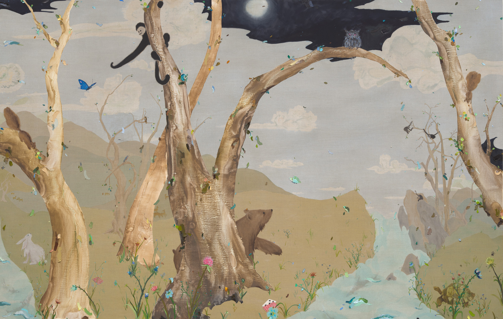 Laura Owens. Untitled. 2002