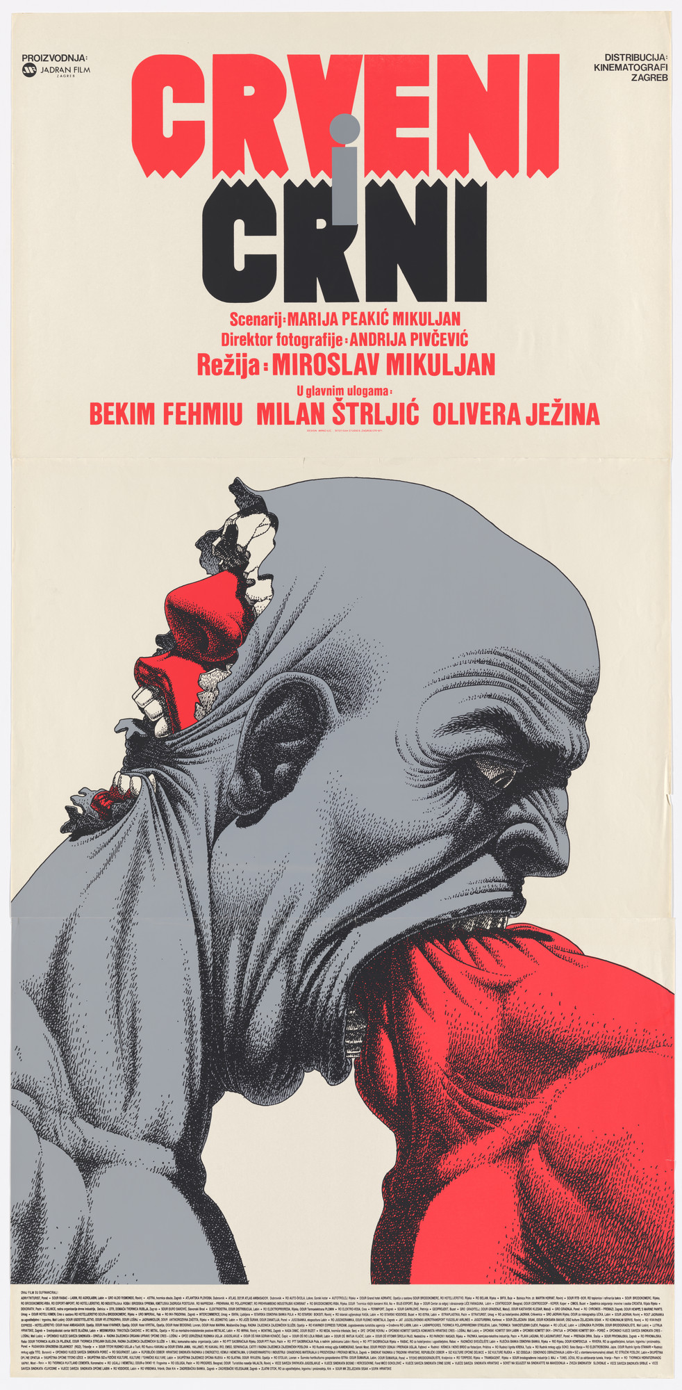 Mirko Ilić. Crveni i crni (The Red and the Black)