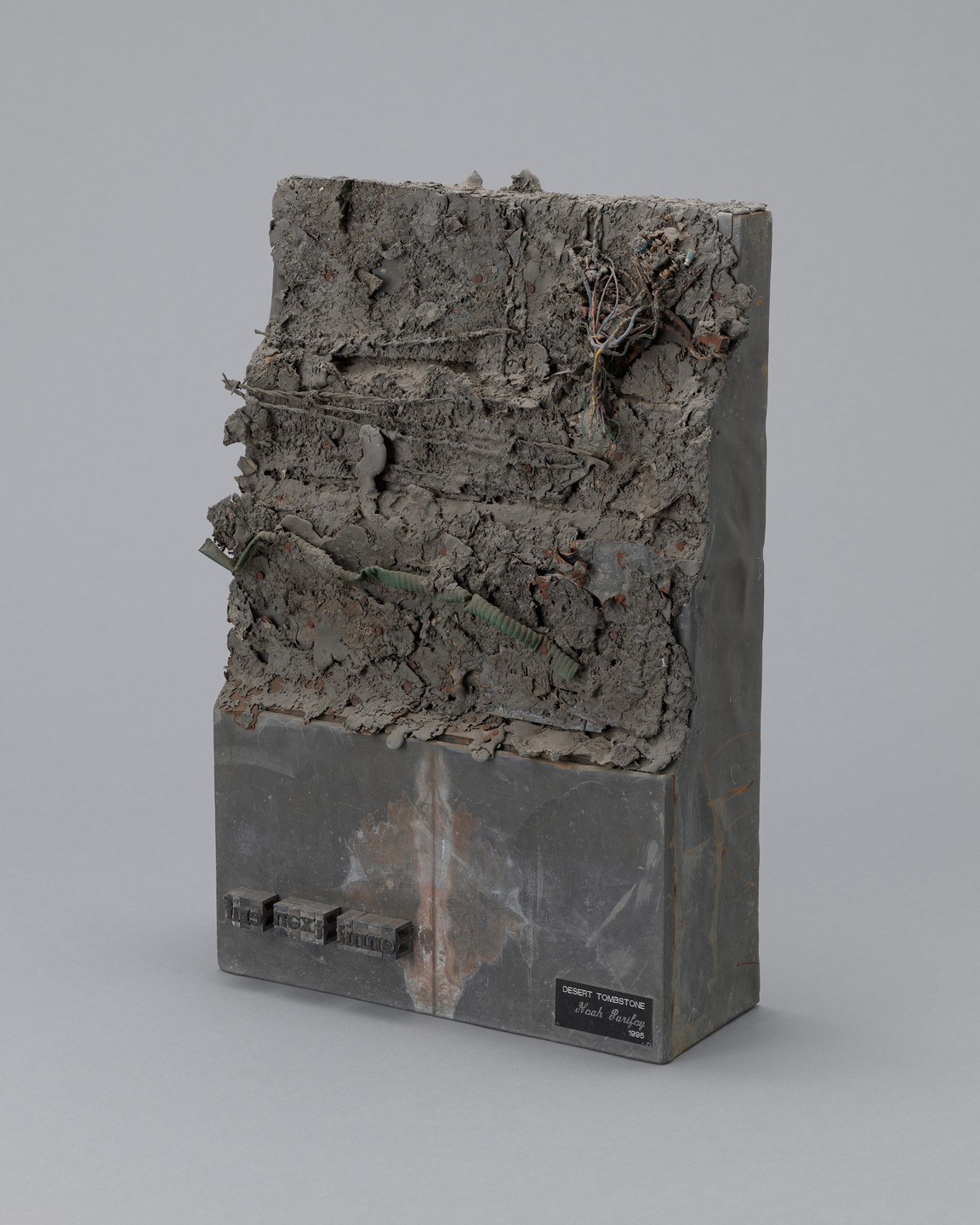 Noah Purifoy. Fire Next Time I (After James Baldwin), Desert Tombstone Series. 1994–1995