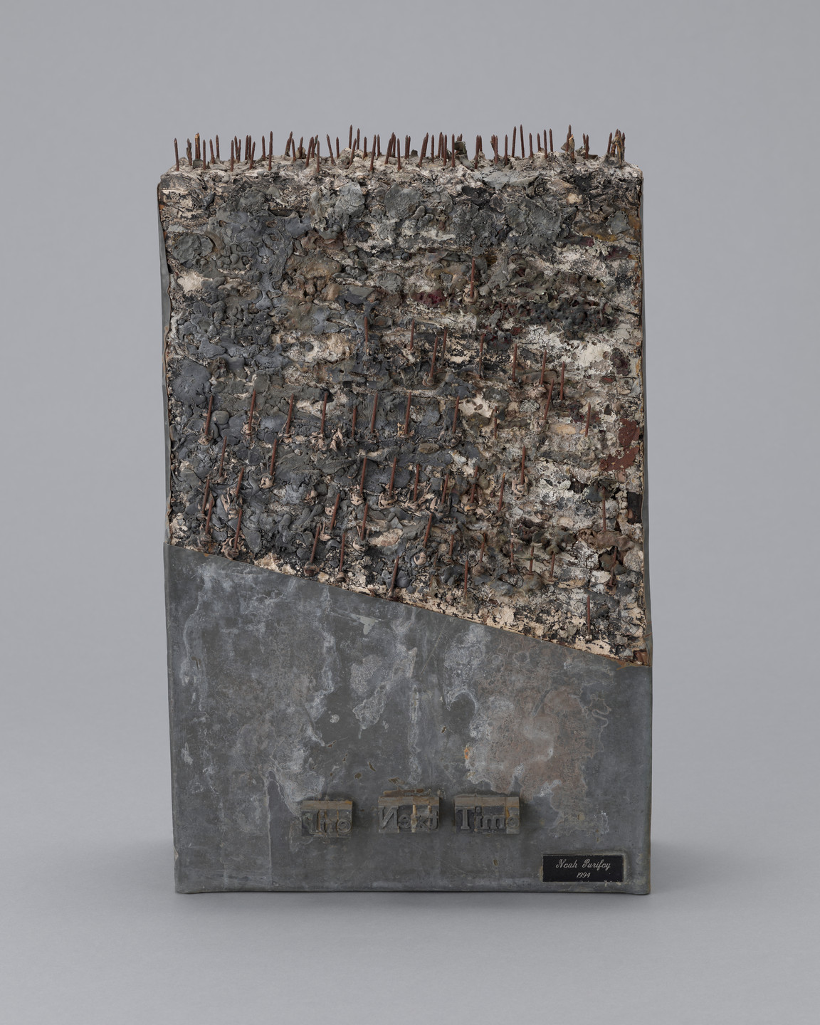 Noah Purifoy. Fire Next Time II (After James Baldwin), Desert Tombstone Series. 1994–1995