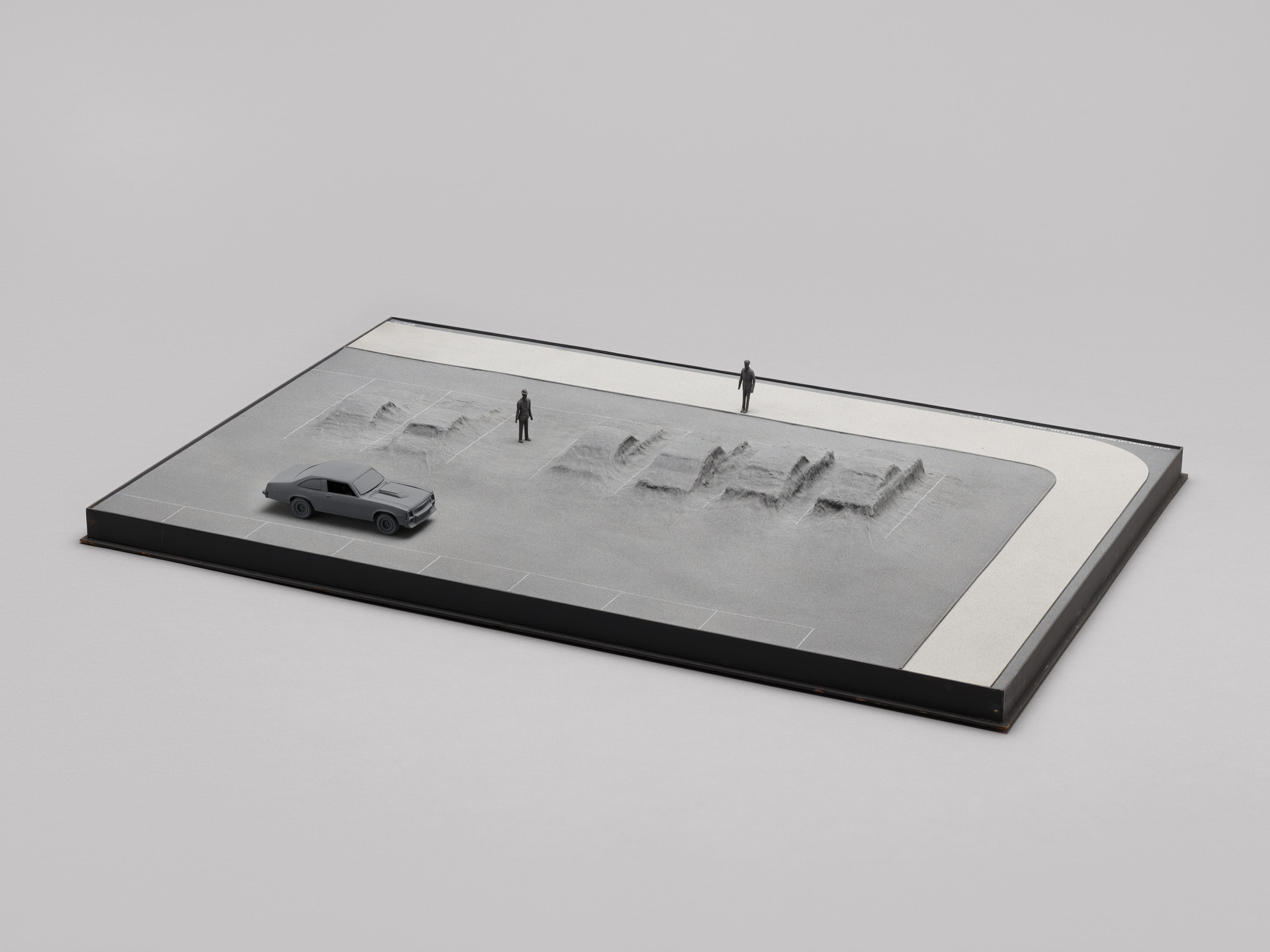 SITE, James Wines. Ghost Parking Lot, National Shopping Centers Parking Lot, Hamden, CT (Hamden, Connecticut). 1977
