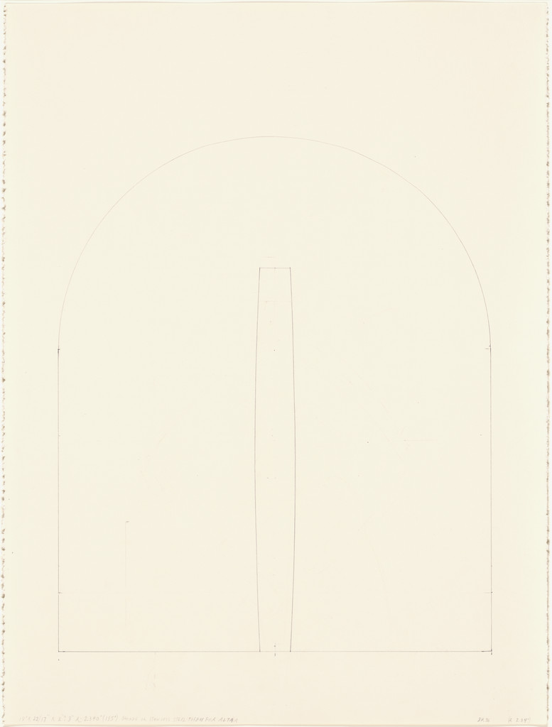 Study for Bronze Totem for the Altar of the Chapel